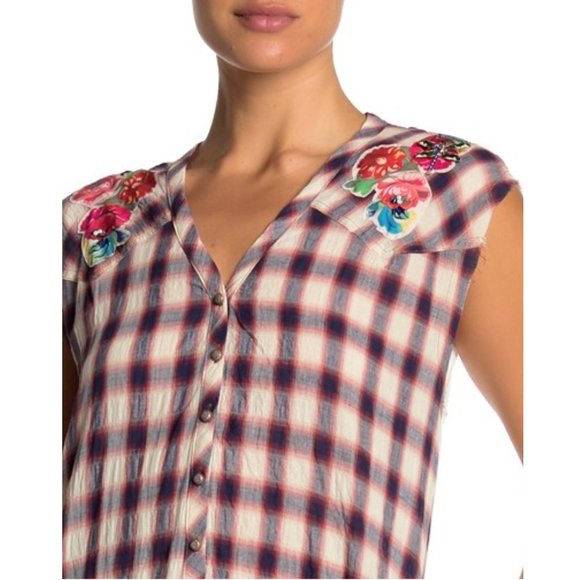 Aratta Madeline Cap Sleeve Tunic Dress • Small NWT - Picture 5 of 7